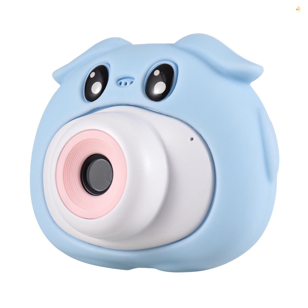 Máy Ảnh Kỹ Thuật Số Mini 1080P Màn Hình Kép 2.0 Inch IPS 4X Zoom Kèm Khung Ảnh Dễ Thương Cho Bé