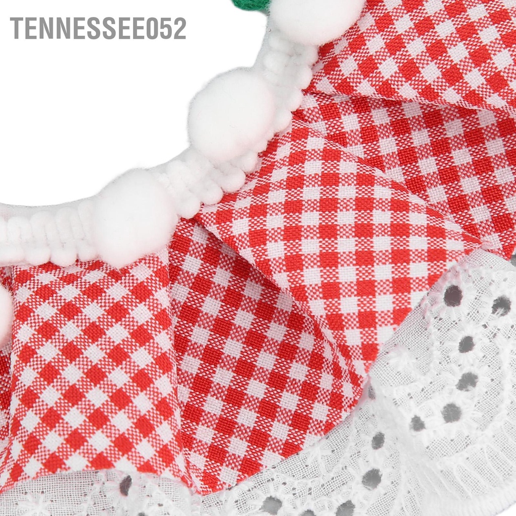 Tennessee052 Cat Ren Scarf Thoáng Khí Mềm Mại và Thoải Mái Dễ Thương Công Chúa Pet Khăn Nước Bọt Nhỏ Trung Bình Chó Mèo
