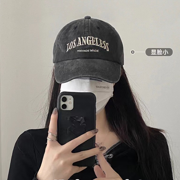 Mũ Lưỡi Trai Thêu Chữ Tiếng Anh Phong Cách Retro Cá Tính