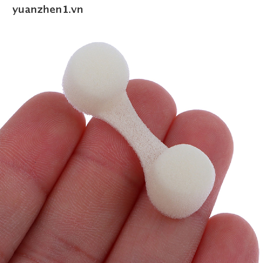 Set 10 Miếng Mút Lọc Mũi Màu Trắng Đen Dùng Một Lần