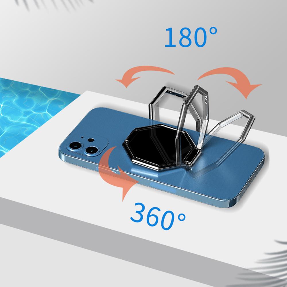 SHOUHOU Giá Đỡ Điện Thoại Để Bàn Bằng Kim Thể Gập 360 Xoay Đa Góc