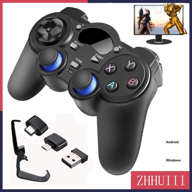 Tay Cầm Chơi Game Không Dây 2.4G Cho PS3 Android Smart TV Box Laptop Tablet PC