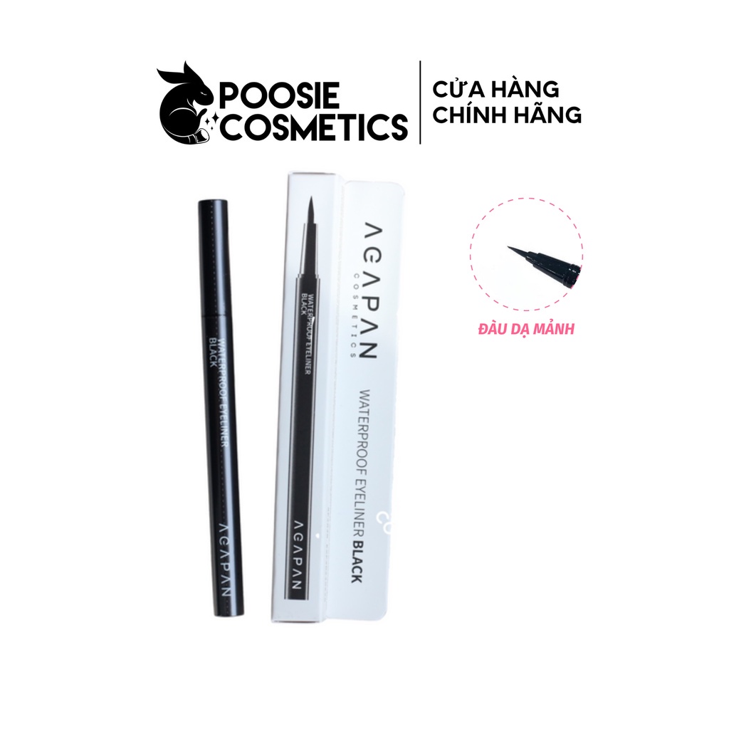 Kẻ mắt Agapan Waterproof Eyeliner Black
