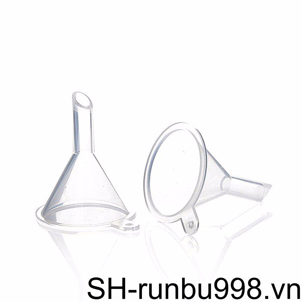 Set 10 Phễu Nhựa Mini Dùng Để Chiết Tinh Dầu / Nước Hoa Đa Năng Tiện Dụng