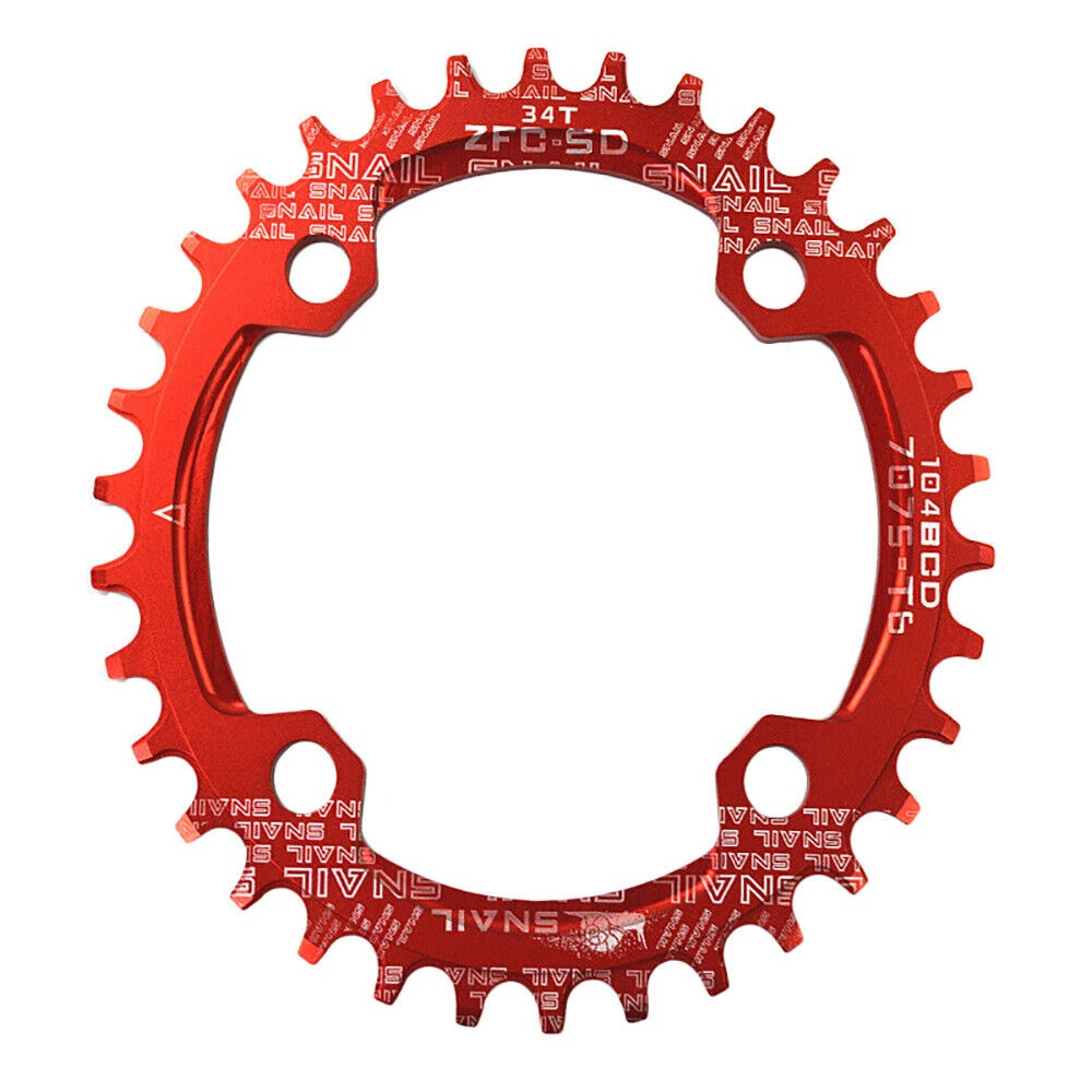 1 Bánh Xích Bằng Hợp Kim Nhôm 104bcd 32T / 34T / 36T / 38T / 40T / 42T