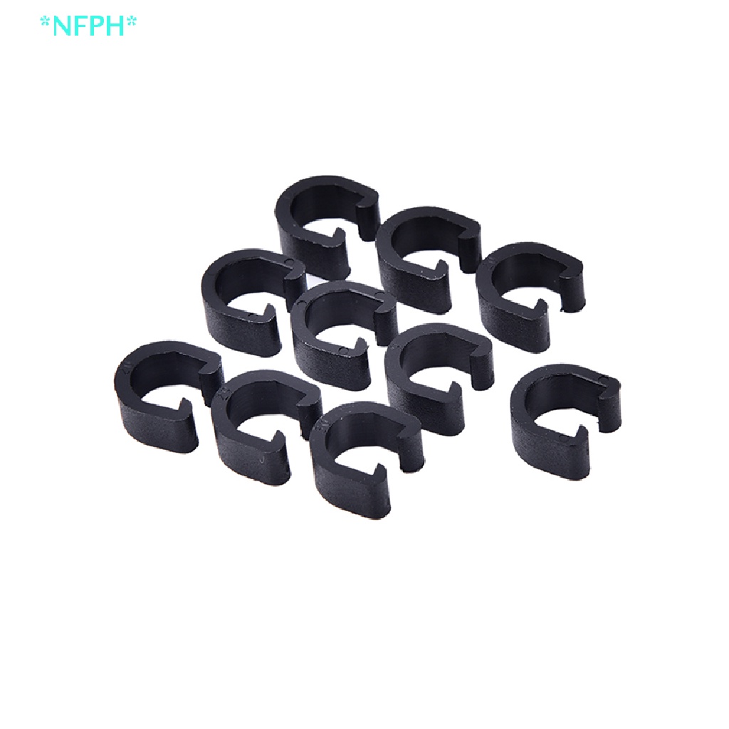 Set 30 Kẹp Chữ C Cố Định Dây Phanh Xe Đạp Leo Núi MTB BMX Mới