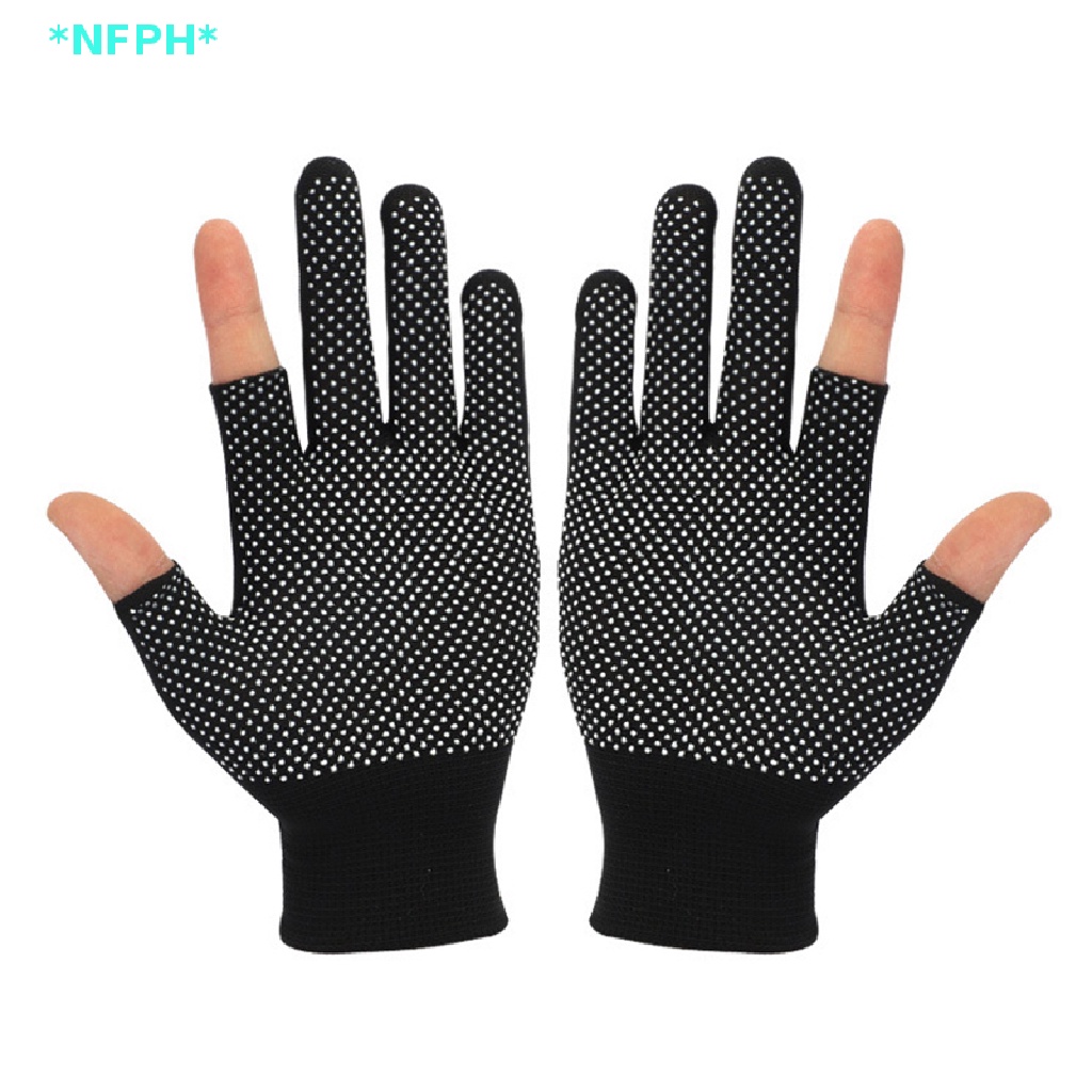 Găng Tay Nửa Ngón Chống Trượt Hỗ Trợ Chạm Cảm Ứng Tiện Dụng Mới