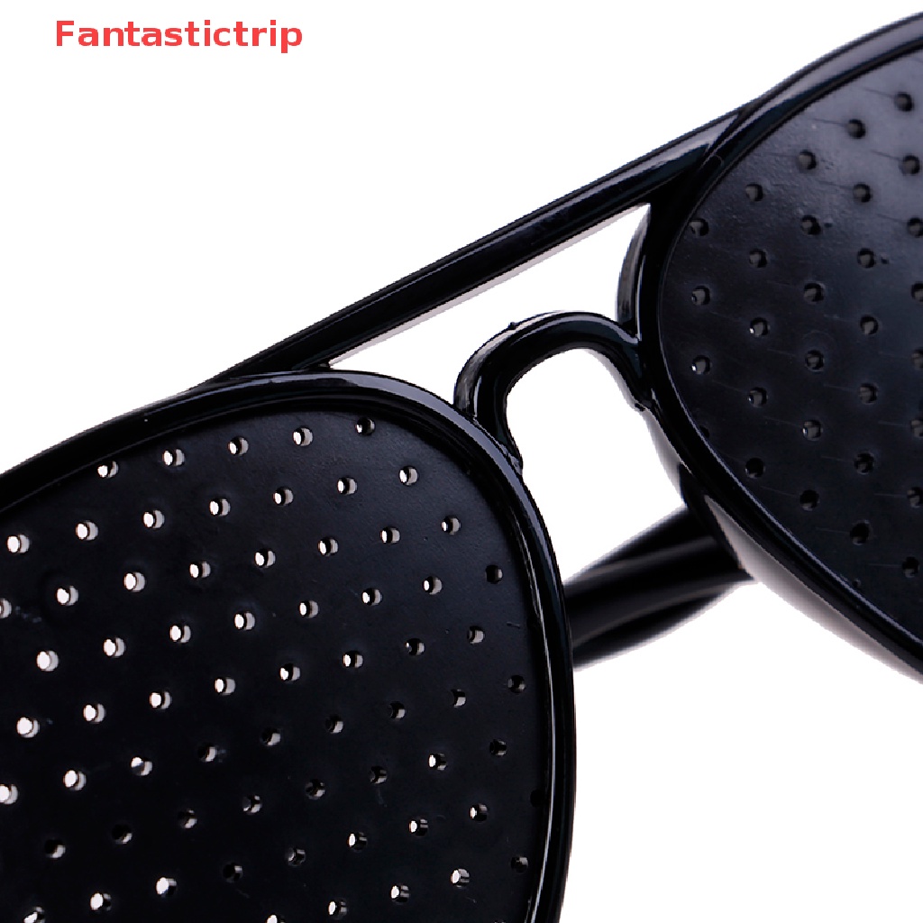 Mắt Kính Lỗ Pinhole Giúp Chỉnh Sửa Thị Lực Chăm Sóc Mắt Unisex Áo Thun Thiết Kế Mới Năng Động Thời Trang