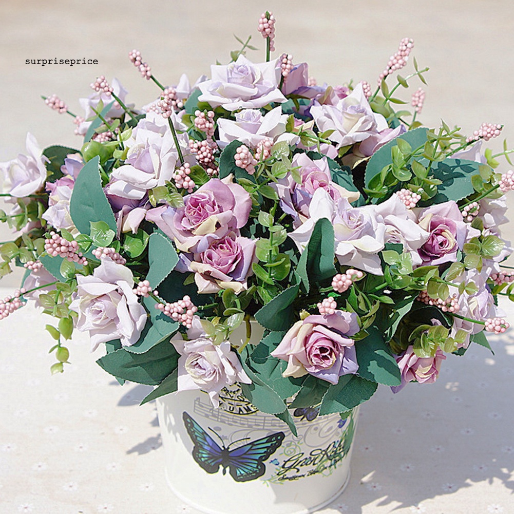 1 Bông Hoa Nhân Tạo Dùng Cho Trang Trí Tiệc Cưới, Sân Khấu