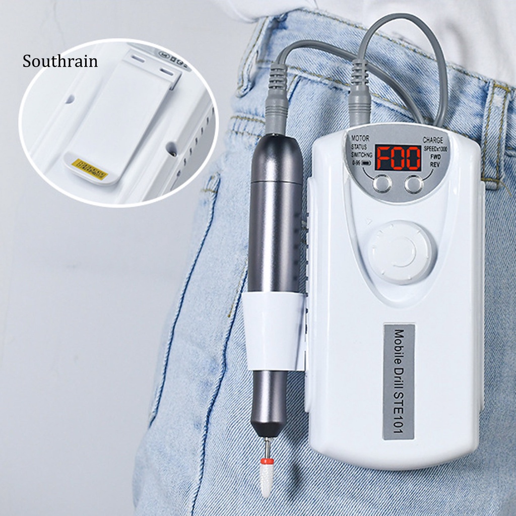 Máy Đánh Bóng Móng Tay Bằng Điện ABS Có Thể Sạc Lại Tiện Dụng