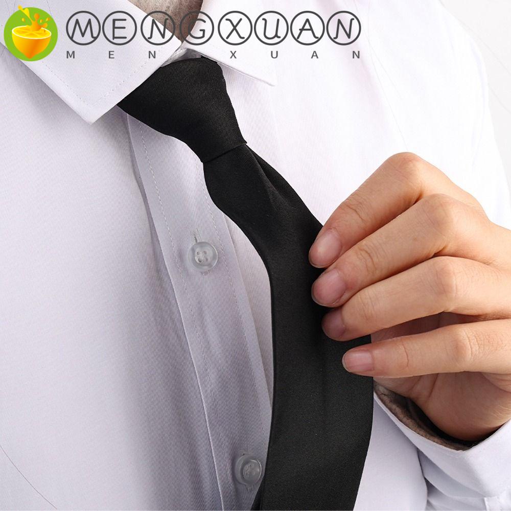 Mengxuan Cà Vạt Cổ Áo Sơ Mi Có Dây Kéo Phong Cách Trường Học Ngọt Ngào Phụ Kiện Cà Vạt DK Gravatas Cho Nam Sinh