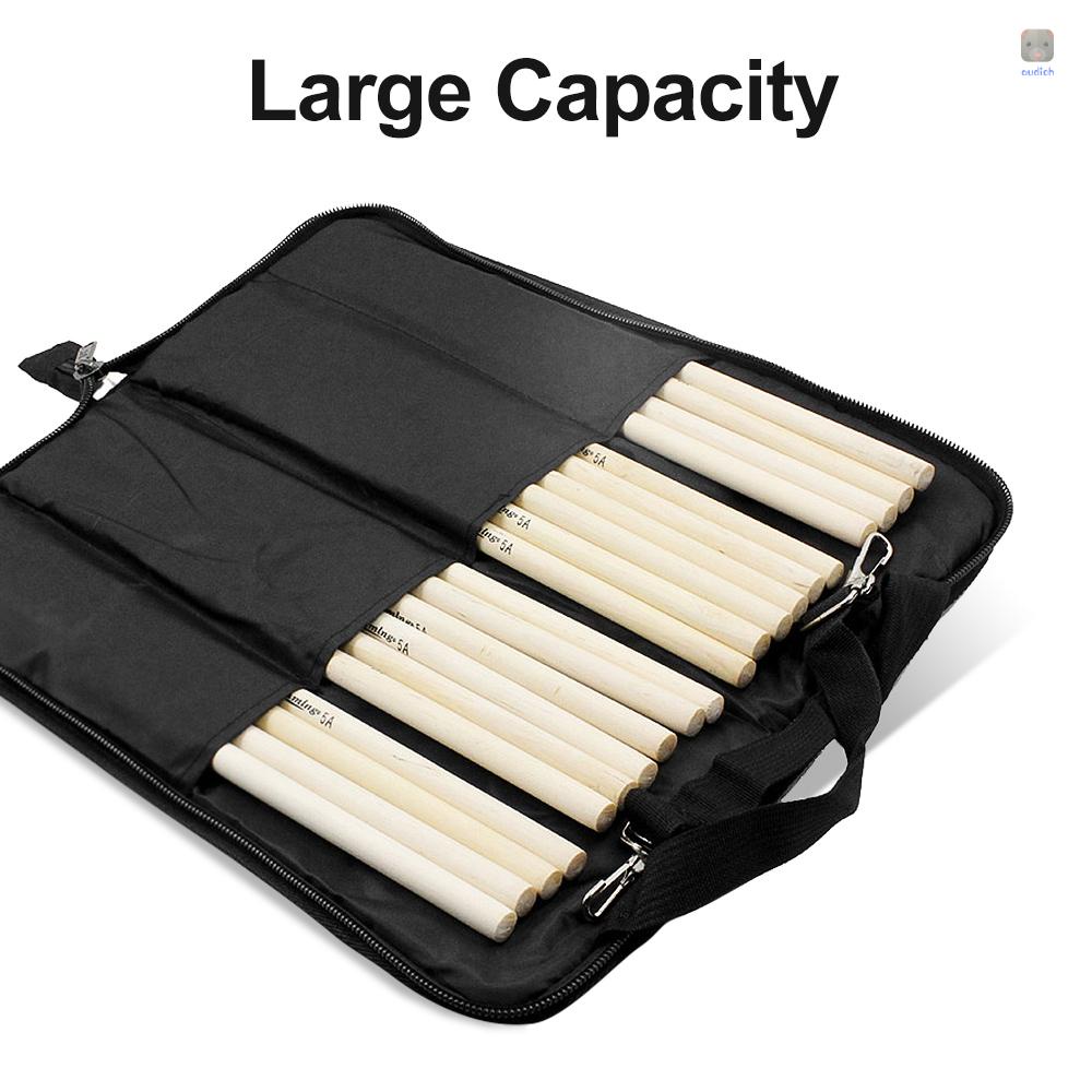 Túi Đựng Que Đánh Trống 600D Bằng Vải Oxford Chống Nước Có Quai Xách Tay Và Đệm Cotton 5mm