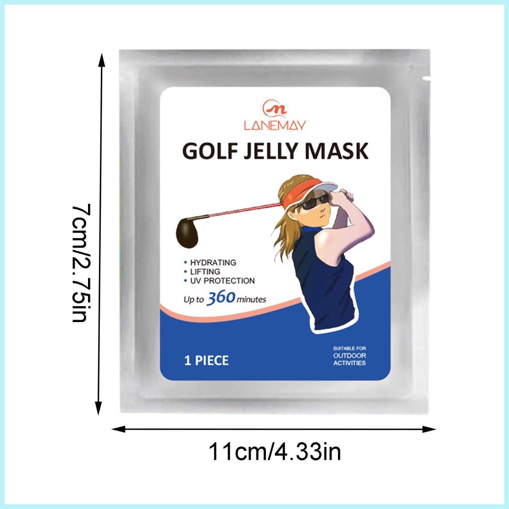 Mặt Nạ Chống Nắng UV Dưỡng Ẩm Mạnh Mẽ Bảo Vệ Khuôn Mặt Khi Chơi Golf Tennis hsgdyvn