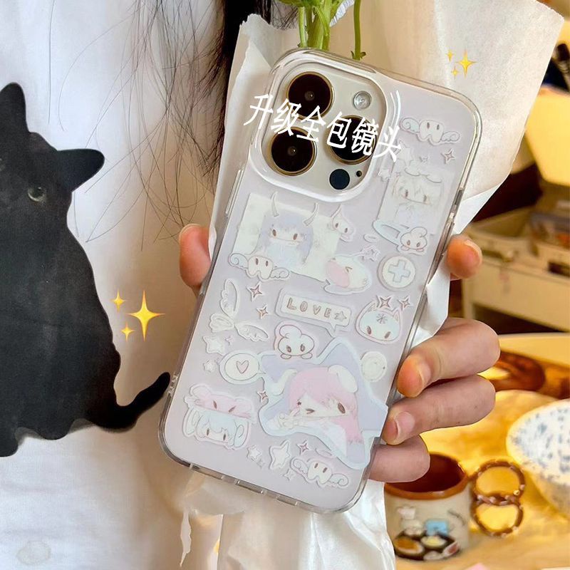 ✅Ốp Điện Thoại Mềm Trong Suốt Phong Cách Nhật Bản Cho Iphone xs13 xs13 xr12 Max 1114Pro Plus 78 BYYX