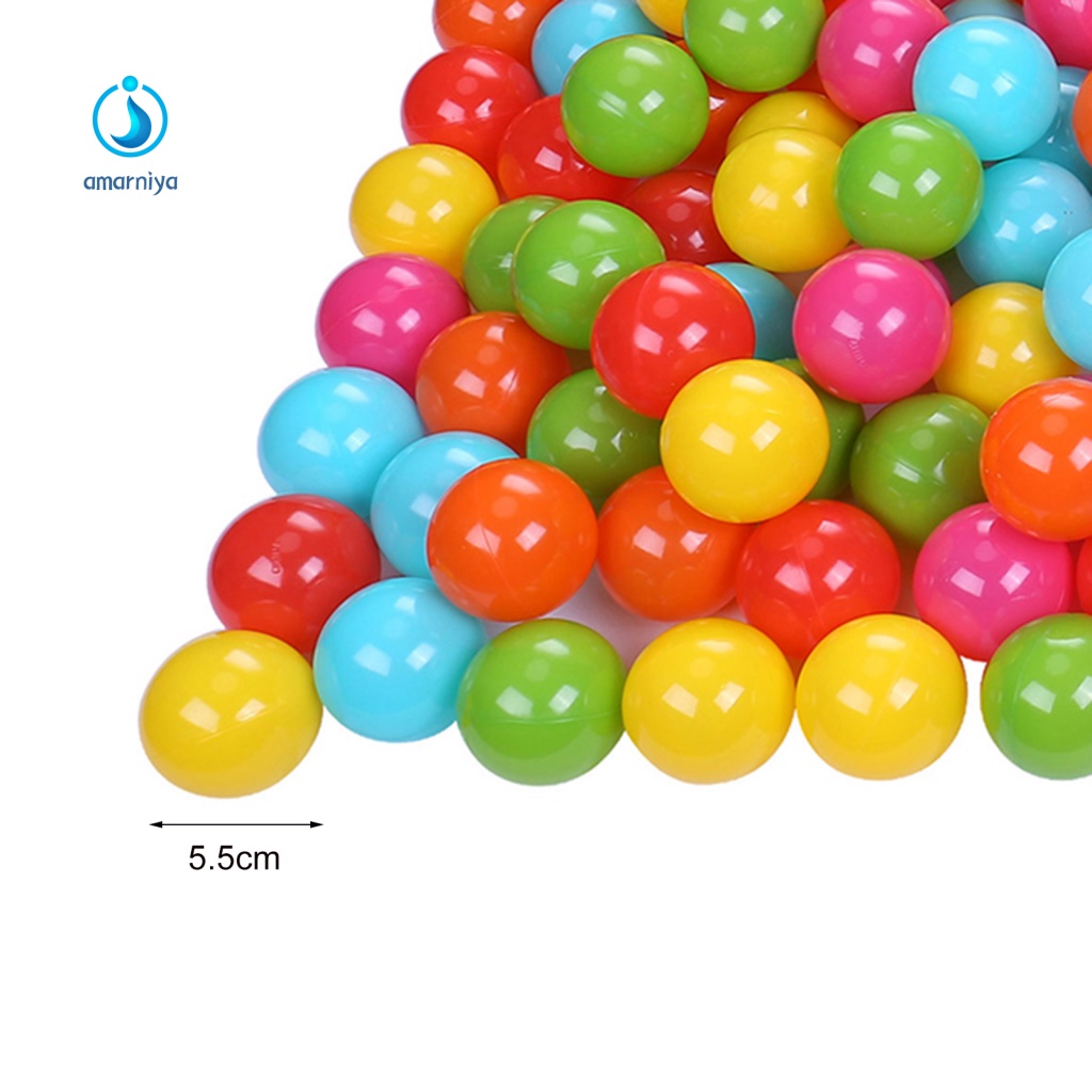 Bộ 100 Bóng Cao Su Đồ Chơi Cho Bé