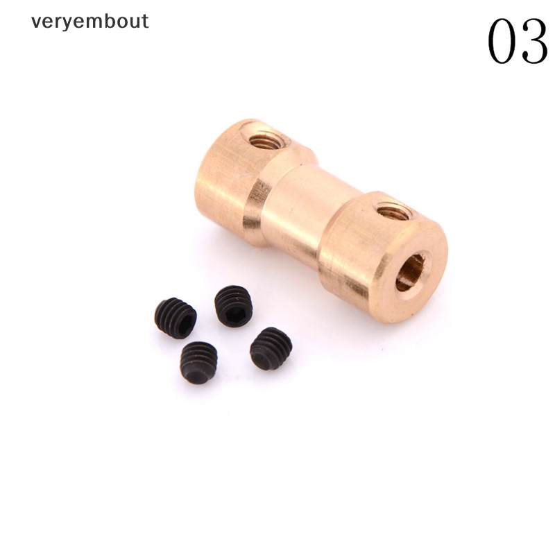 Khớp Nối Động Cơ Trục Đồng 2 / 3 / 3.17 / 4 / 5mm