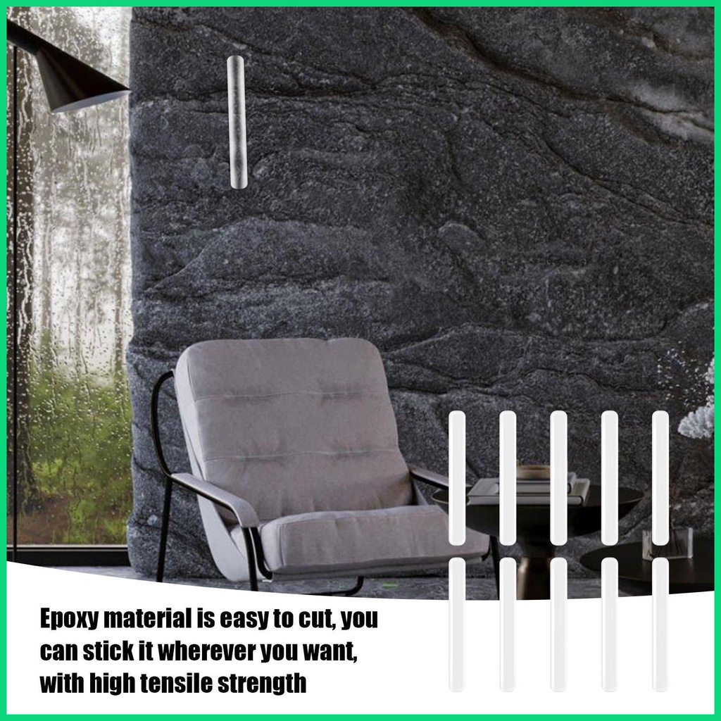 Set 10 Dải Dán Bảo Vệ Tường / Tay Nắm Cửa Trong Suốt Chống Sốc Không Để Lại Dấu Vết