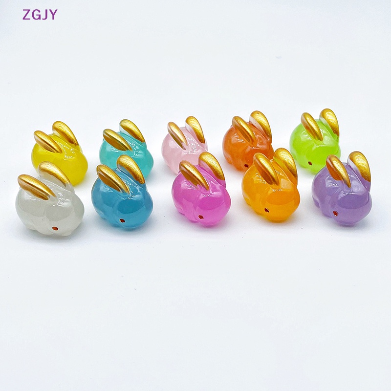 1 Thỏ Nhựa Phát Quang Trang Trí Vườn Nhà Mới