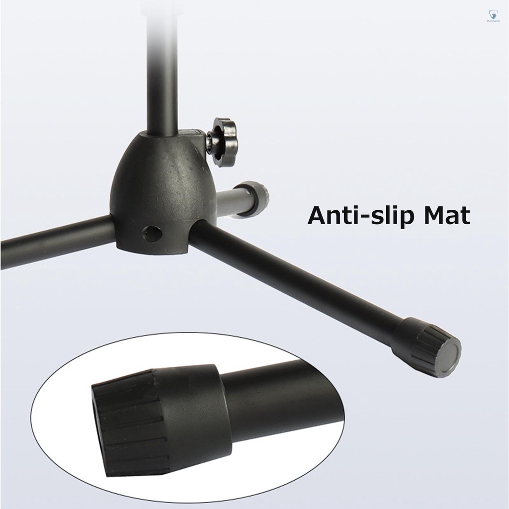 Giá Đỡ Micro Ba Chân Kiêm 2 Kẹp Có Thể Điều Chỉnh Hỗ Trợ Phát Trực Tiếp