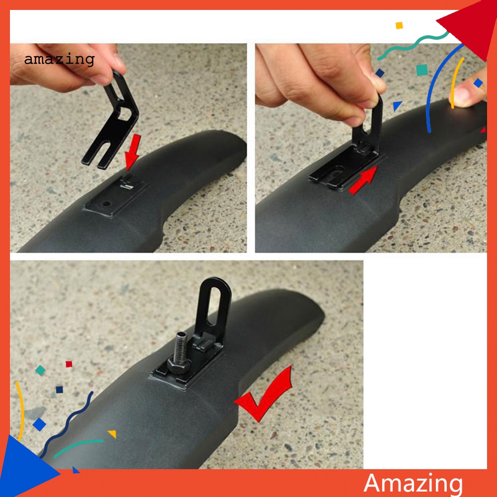 FENDER Tấm Chắn Bùn Nối Dài Trước Sau Cho Xe Đạp Leo Núi