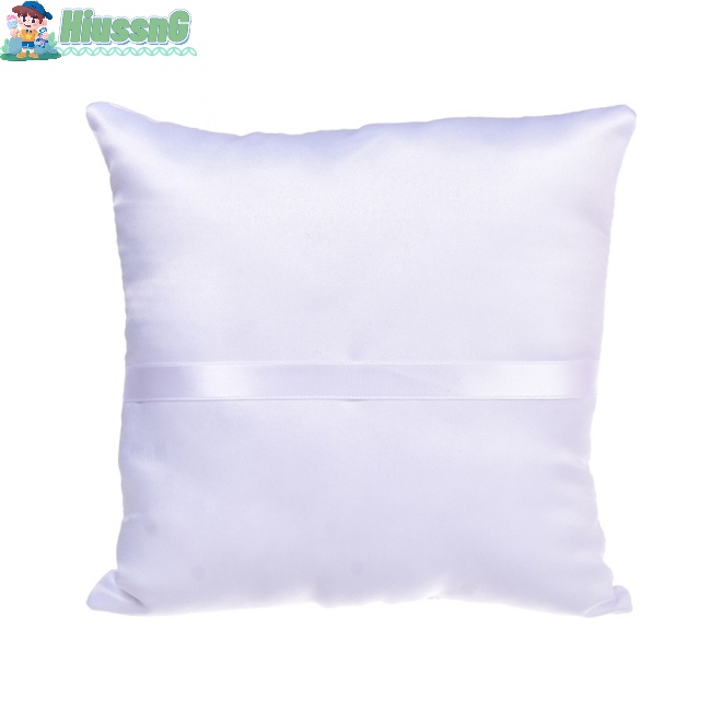 Gối Đệm Để Nhẫn Cưới Cao Cấp 20cm Hình Nơ