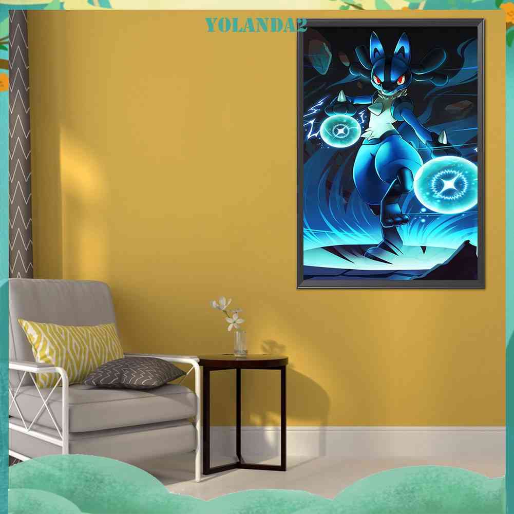 Bộ Tranh Đính Đá 5D Họa Tiết Hoạt Hình Độc Đáo DIY Dùng Trang Trí Nhà Cửa