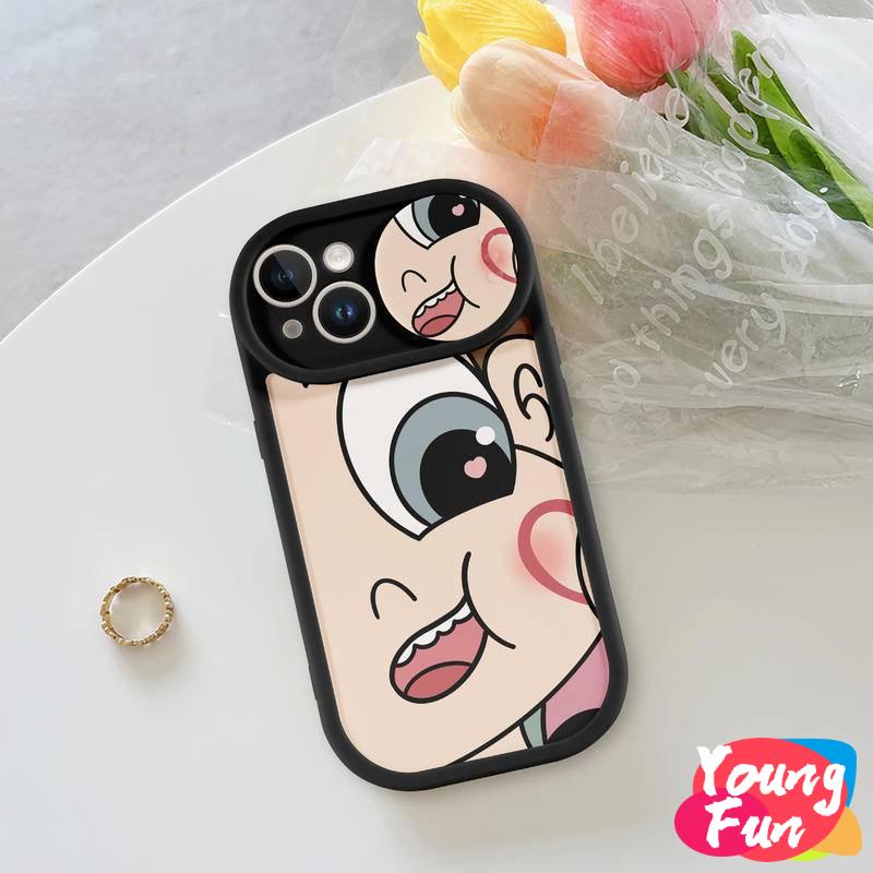 Ốp lưng Cặp đôi Trượt  for iPhone 14 XR 13 11 12 Pro Max 8 7 6 6S Plus X Xs Max Se 2020 13 12 11