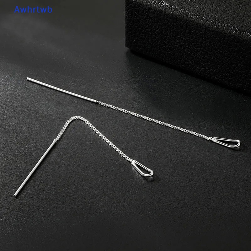 Hoa Tai Dáng Dài Phối Tua Rua Phong Cách Đơn Giản Cho Nữ Mới