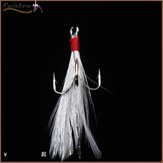 [COD] 2 / 4 / 6 / 8 / 10# Mồi Giả Nhử Cá Bằng Nhựa Có Móc Câu Tiện Lợi