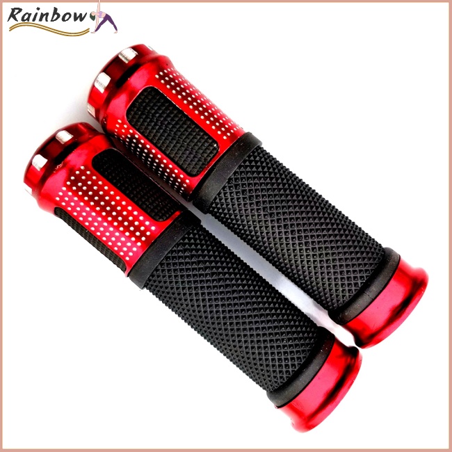 1 Cặp Vỏ Bọc Tay Cầm Xe Đạp Leo Núi Bằng Hợp Kim Nhôm Chống Trượt / Mài Mòn