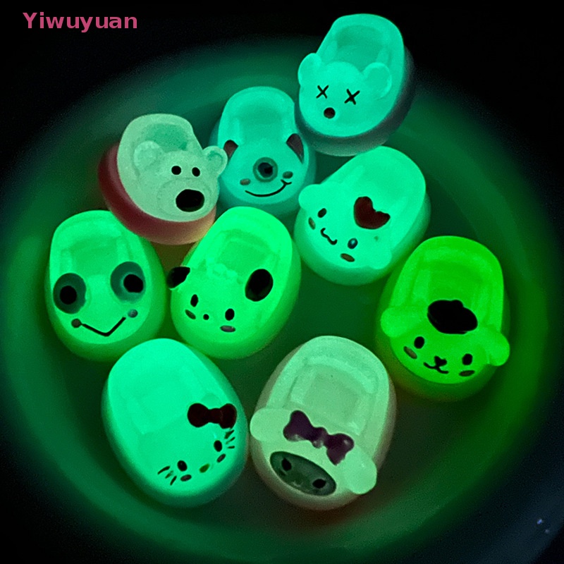 < Yiwuyuan > Đồ Chơi Xe Hơi Đồ Chơi Ba Chiều Dạ Quang Keo Dán Trang Sức Điện Thoại Di Động Bằng Nhựa Resin DIY Mới