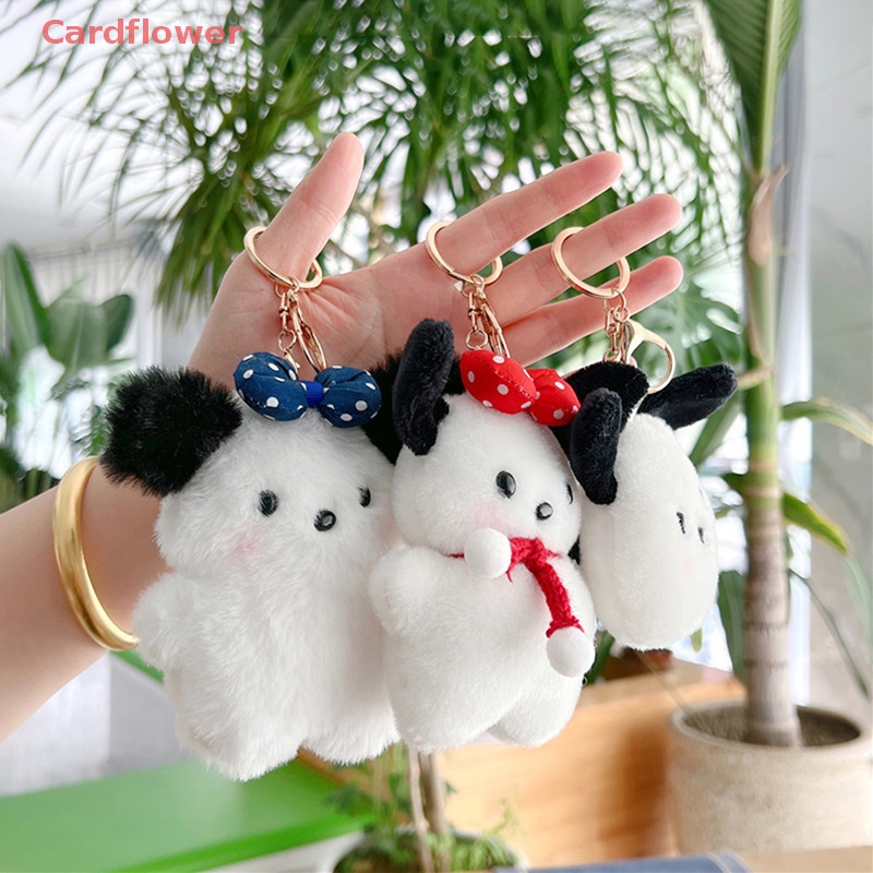 Móc Khóa Búp Bê Nhồi Bông Pochacco Plushie Dễ Thương Mới