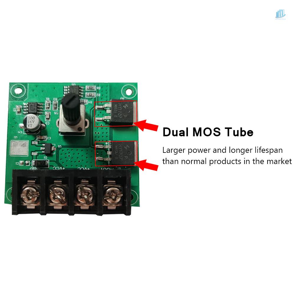 Công Tắc Điều Chỉnh Độ Sáng Đèn LED 12-24V 30A PWM 5050 35