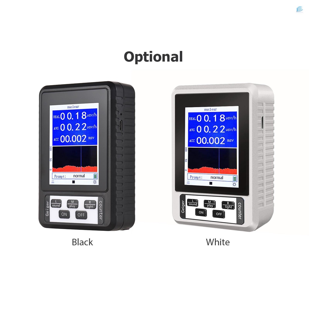 Máy Đếm Bức Xạ Kỹ Thuật Số Geiger LCD 2.8-inch (s2mwvn) Đa Chức Năng
