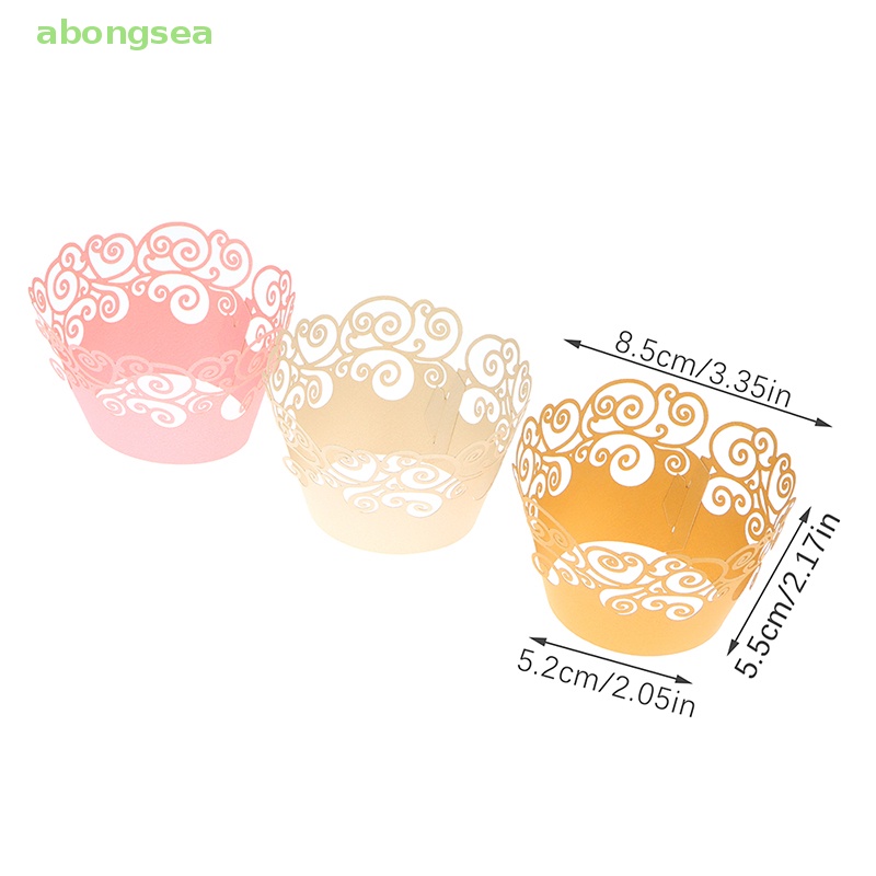 Set 50 Cốc Giấy Đựng Bánh Cupcake Tiện Dụng