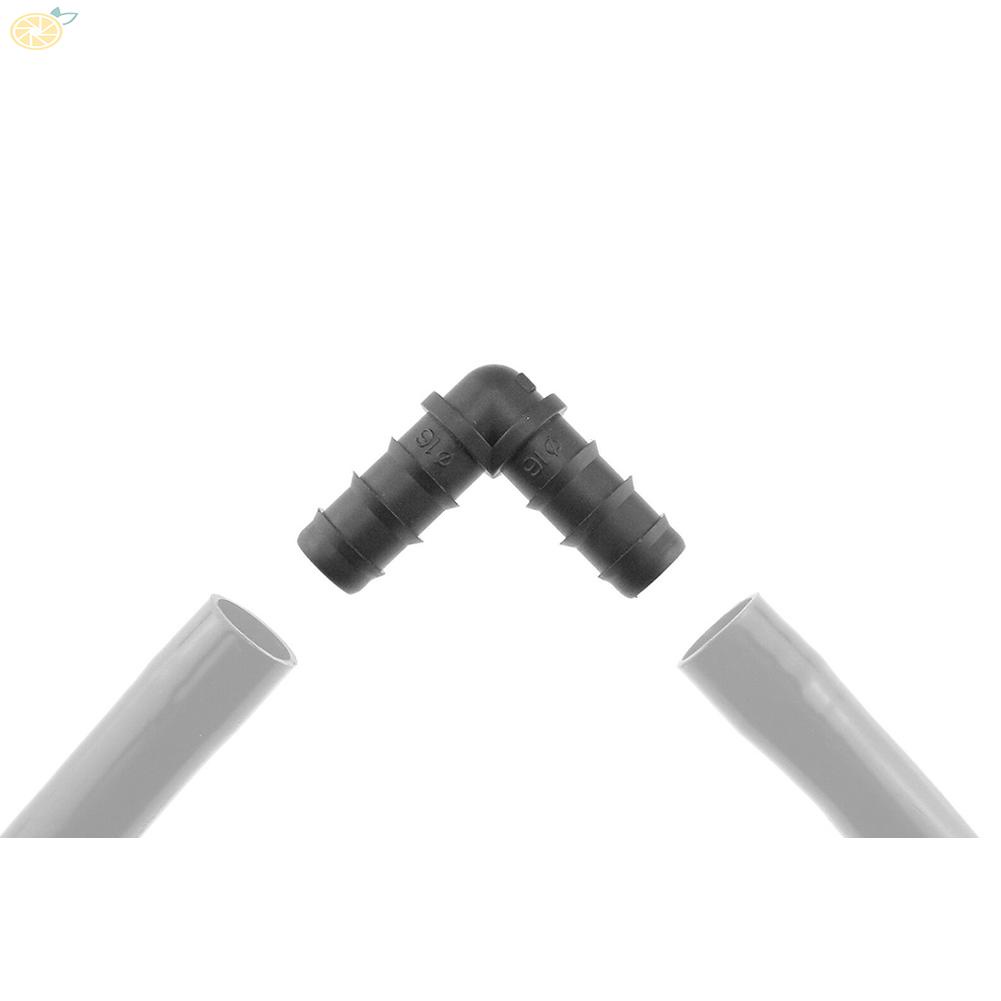 【VARSTR】Tube Adapter Connectors Garden Irrigation Barbed For 1/2" Porous Pipe