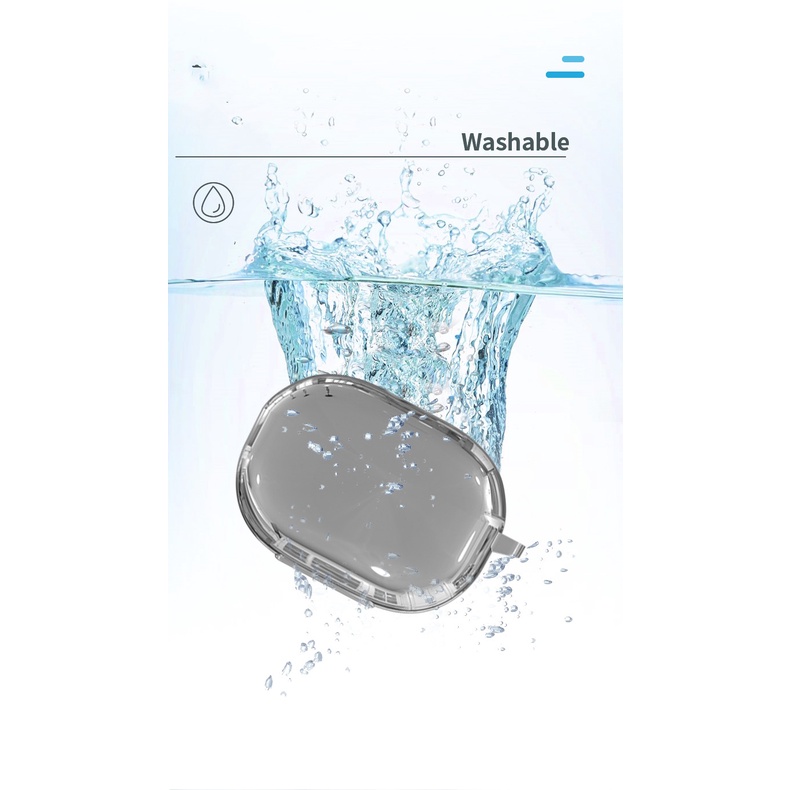 Vỏ Bảo Vệ Hộp Sạc Tai Nghe Redmi buds4 pro Bằng TPU Mềm Mạ Điện + Dây Đeo Chống Sốc Đơn Giản