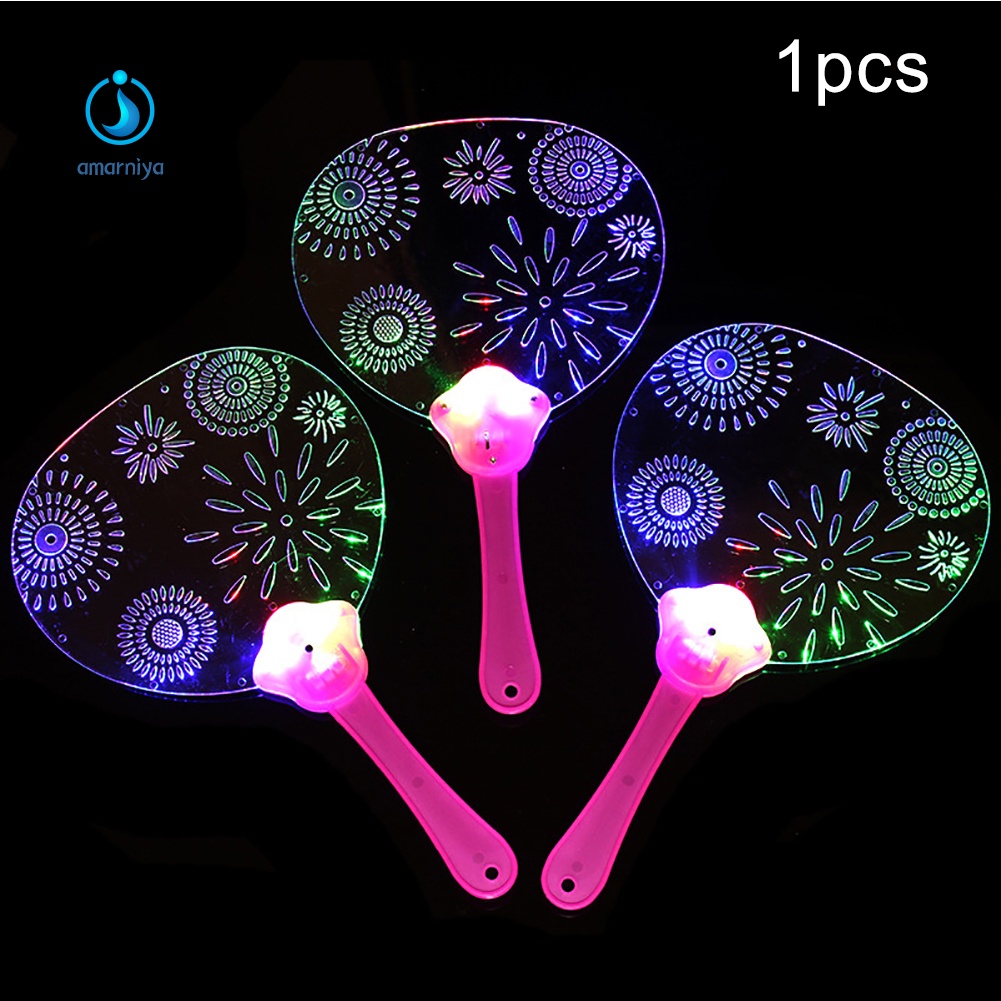 Quạt Đồ Chơi Cầm Tay Hình Ong Và Bướm Có Đèn LED Dễ Thương