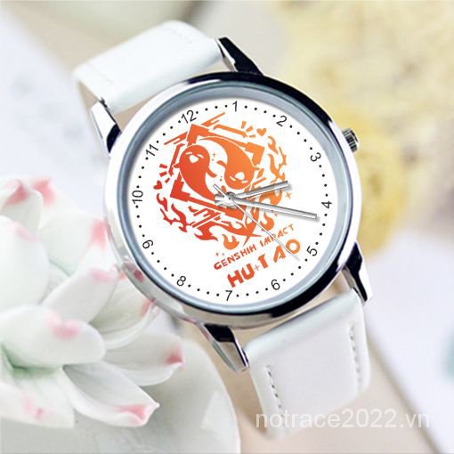 ★Genshin Impact★Kazuha & Venti & Hutao & Nahida Đồng Hồ Chống Thấm Nước Tùy Chỉnh Phong Cách Giản Dị Dành Cho Học Sinh