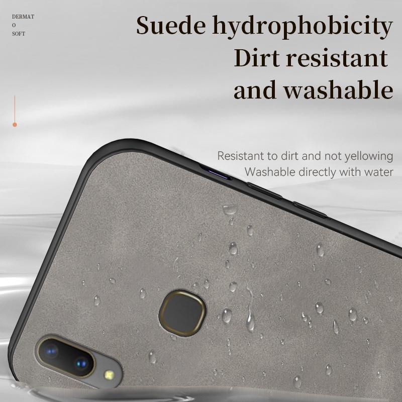 Ốp Điện Thoại TPU Phối Da PU Cao Cấp Cho VIVO 1814 1815 1816 1817 1810 1807 1811 1806 1726 1727 1723 1725