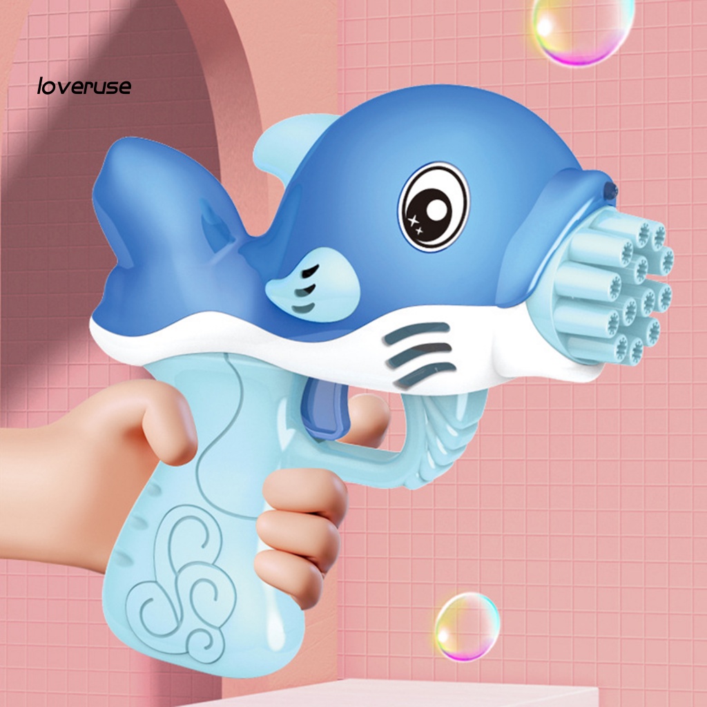 Đồ Chơi Thổi Bong Bóng Tự Động 13 Lỗ Hình Động Vật Biển