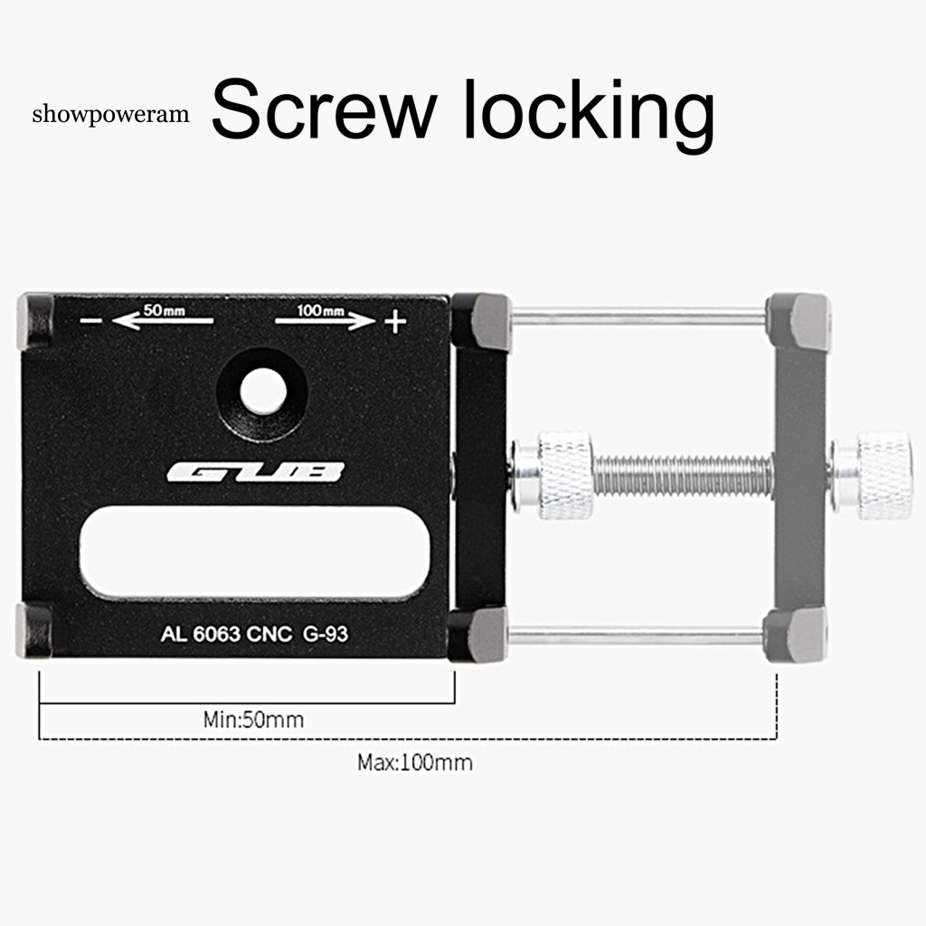 Giá Đỡ Điện Thoại Màu Đen Hấp Thụ Sốc Tiện Dụng Cho Xe Đạp