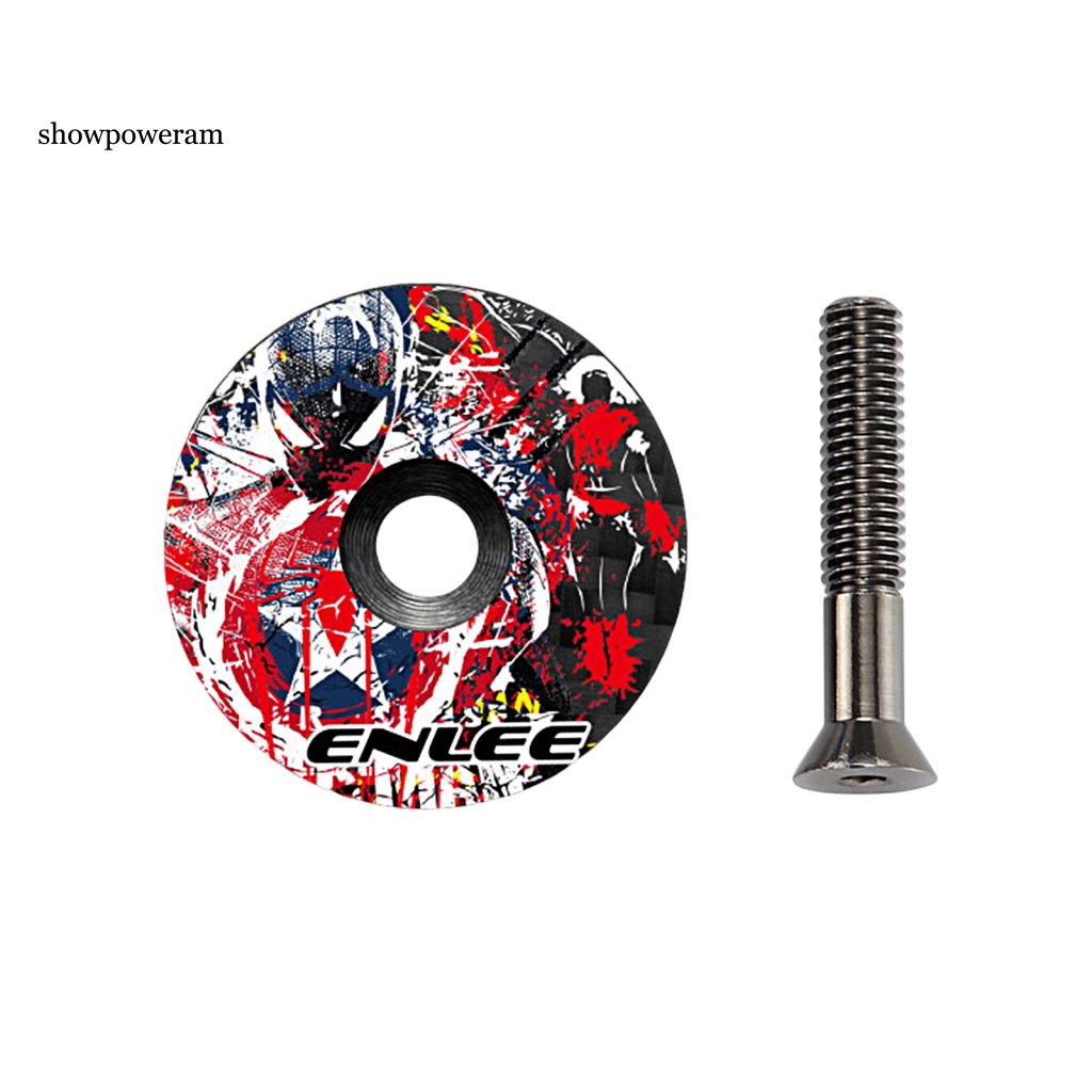 Nắp Thân Xe Đạp Bằng Sợi Carbon Họa Tiết Hoạt Hình Dễ Lắp Đặt Tiện Dụng