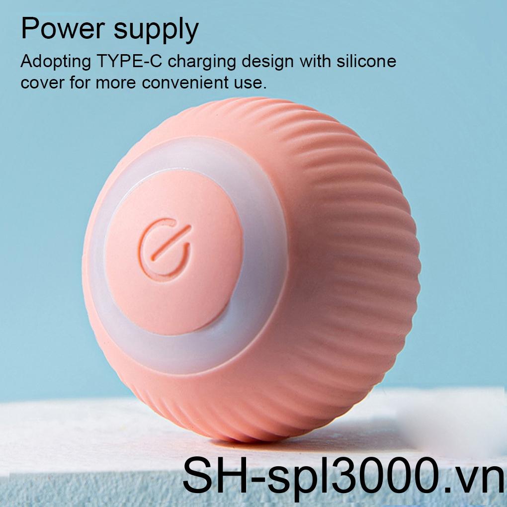 Đồ Chơi Bóng Lăn Tự Động Thông Minh Chống Nước Trọng Lượng Nhẹ Cho Mèo