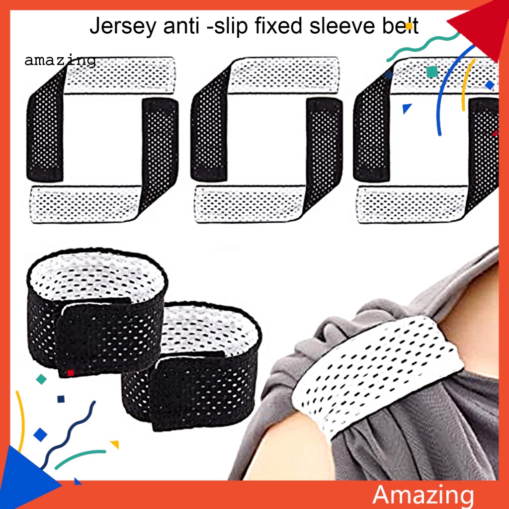 Set 4 Đai Quấn Cố Định Tay Áo Linh Hoạt Chống Mài Mòn Khi Chơi Thể Thao