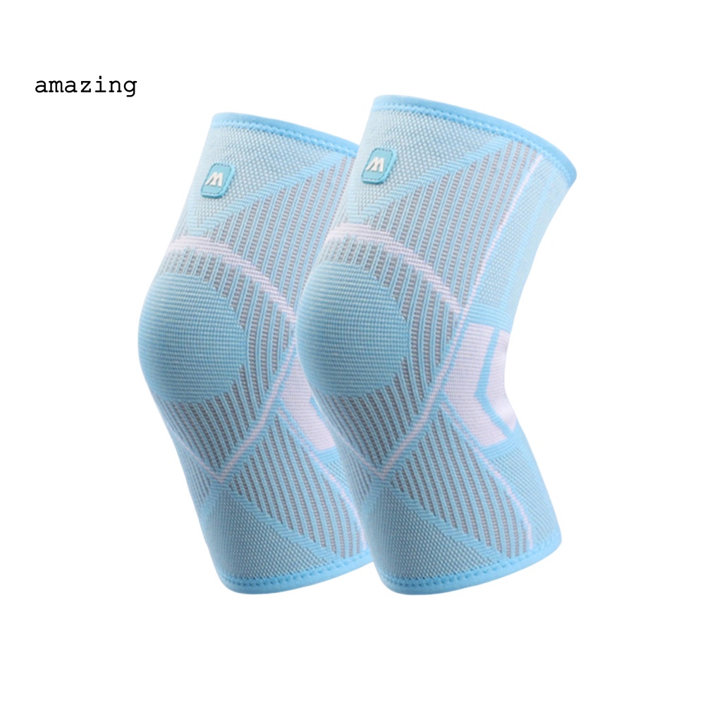 1 Cặp Đệm Bảo Vệ Đầu Gối Bằng Silicon Tiện Dụng Khi Tập Thể Thao / Yoga