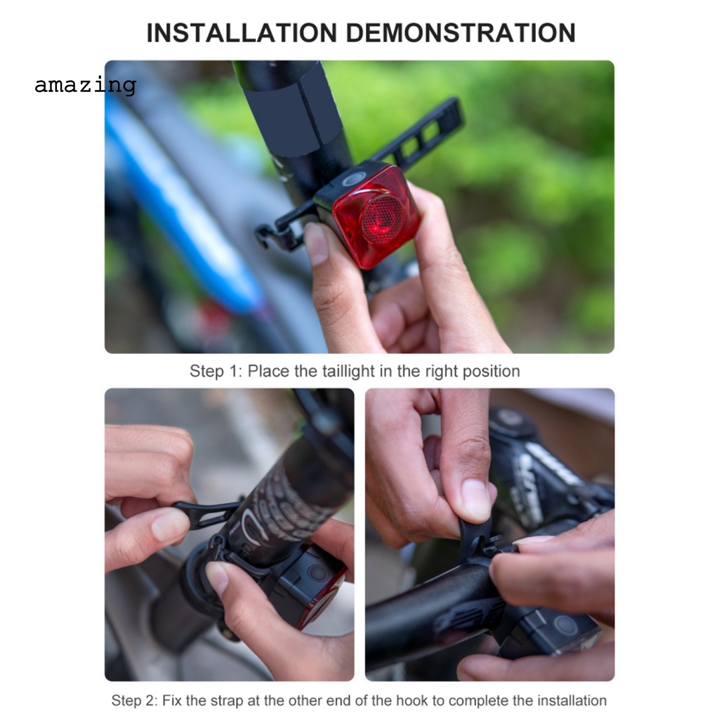 Đèn Xi Nhan Gắn Đuôi Xe Đạp Chống Thấm Nước