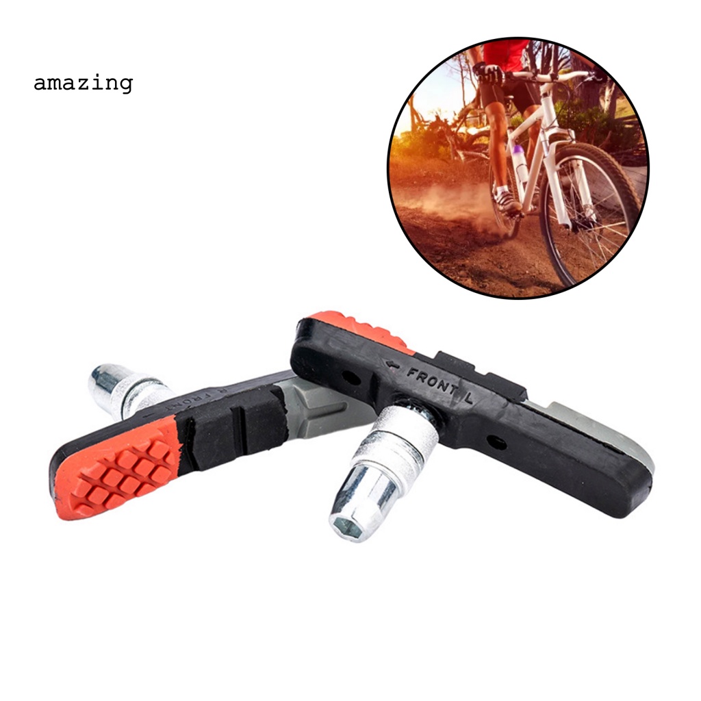 1 Cặp Má Phanh Xe Đạp Hình Chữ V Chống Biến Dạng