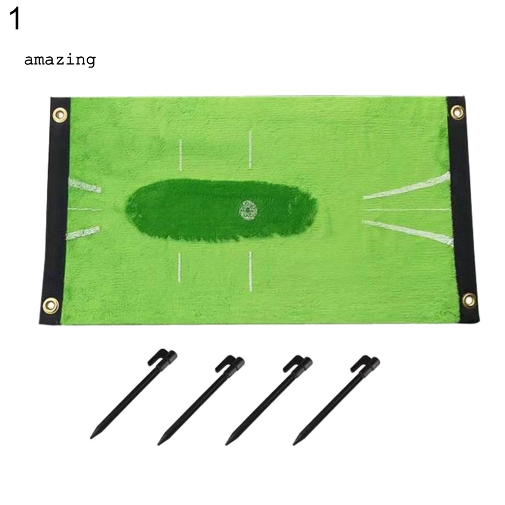 Thảm Nhung Lót Gậy Đánh Golf Di Động Hỗ Trợ Luyện Tập Thể Thao Ngoài Trời