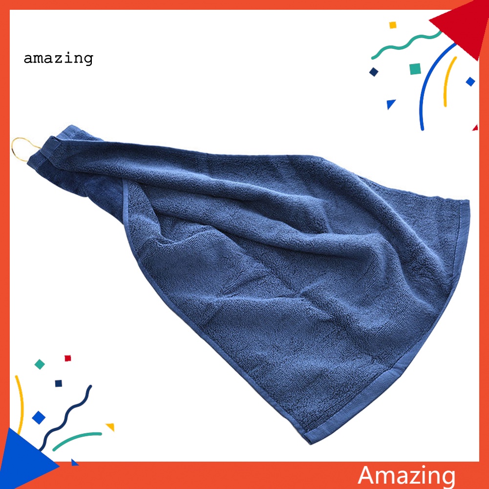 Khăn Cotton Thấm Hút Nước Kèm Kẹp Kích Thước 40x60cm Chuyên Dụng Cho Gậy Đánh Golf